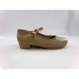 Dance Tan Tap Shoes Danshuz 752 Girls 11M Mary Jane Buckle